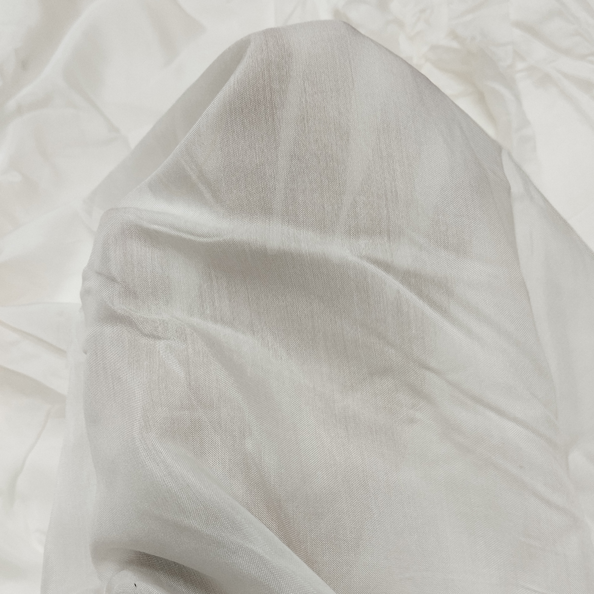 Soft Muslin Silk fabric with elegant smooth texture