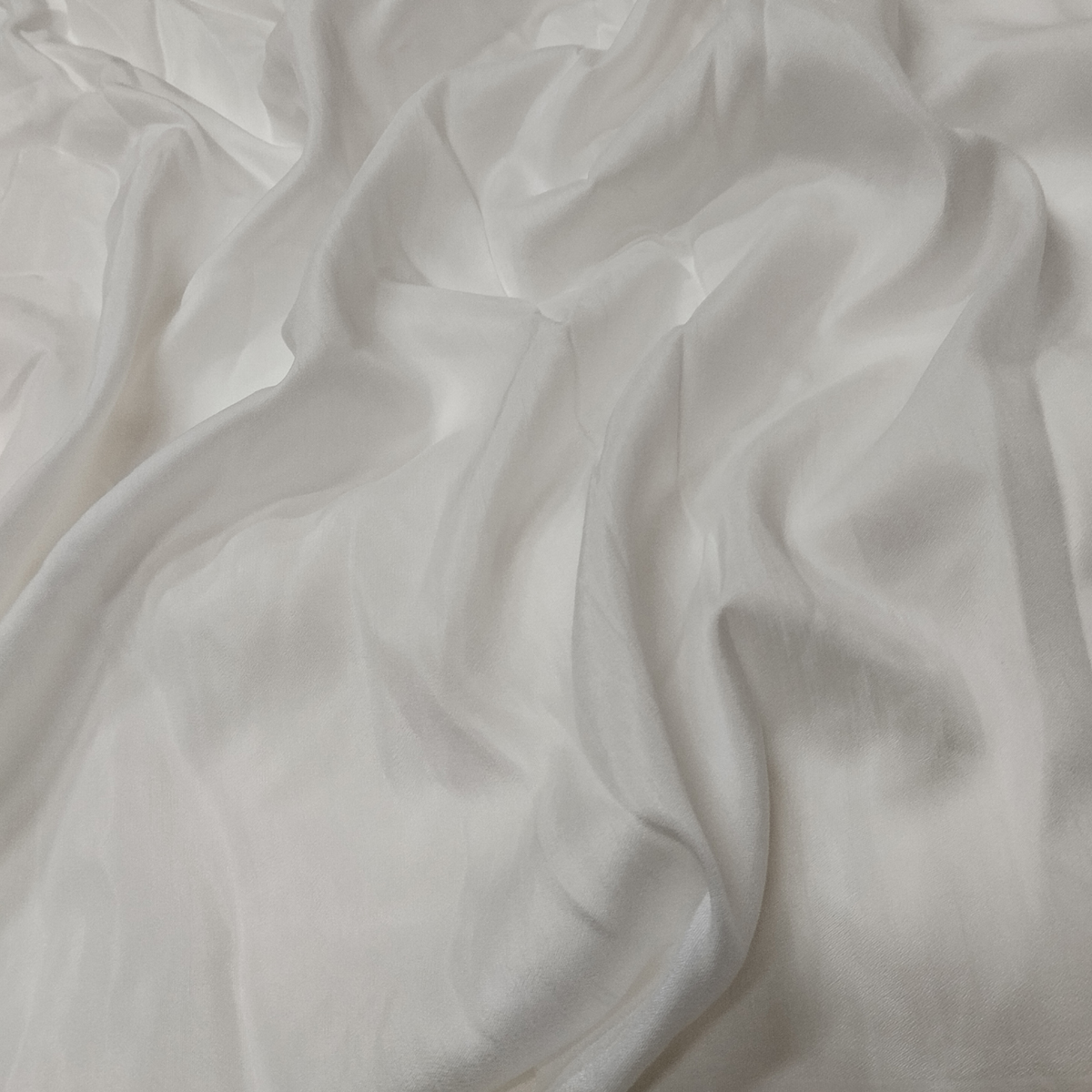 Madras Silk fabric with soft sheen and elegant drape