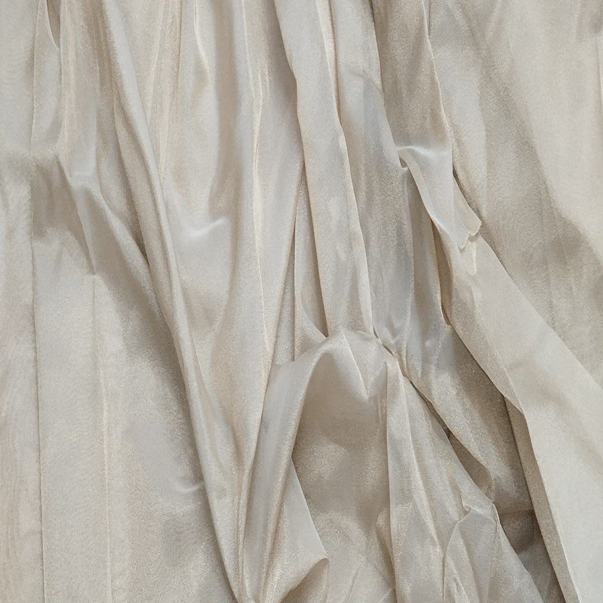 Soft glossy Kanchivaram Heavy Anmol fabric with semi-transparent elegant texture
