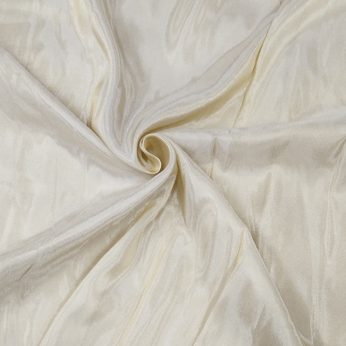Elegant gold tissue fabric drape
