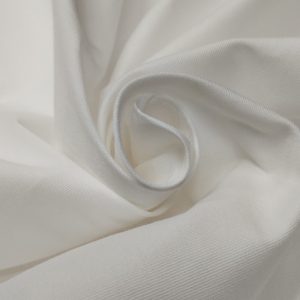 Soft Cotton Lycra fabric with breathable smooth texture and stretch finish for comfortable clothing.